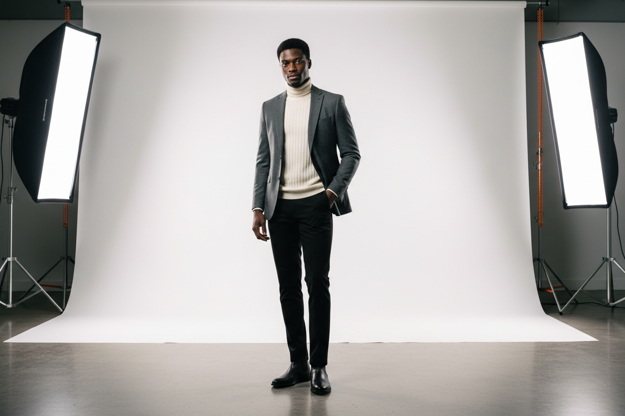 Mannequin homme noir